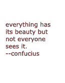 confucius quote on beauty
