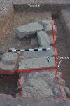 Figure 41: Excavations in Trench 6 Showing Corner A