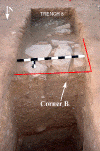 Figure 42: Excavations of Trench 8 Corner B