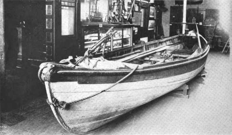Whaleboat With Equipment As Used When Chasing Whales.