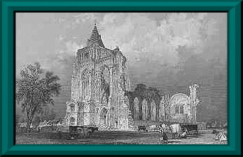 Ruins of Croyland Abbey, destroyed in the reign of Henry VIII