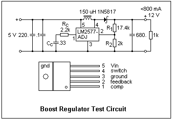 Lm2577 схема включения