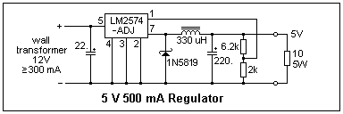 Lm2574m 12 схема включения