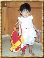 Purnota with Schoolbag