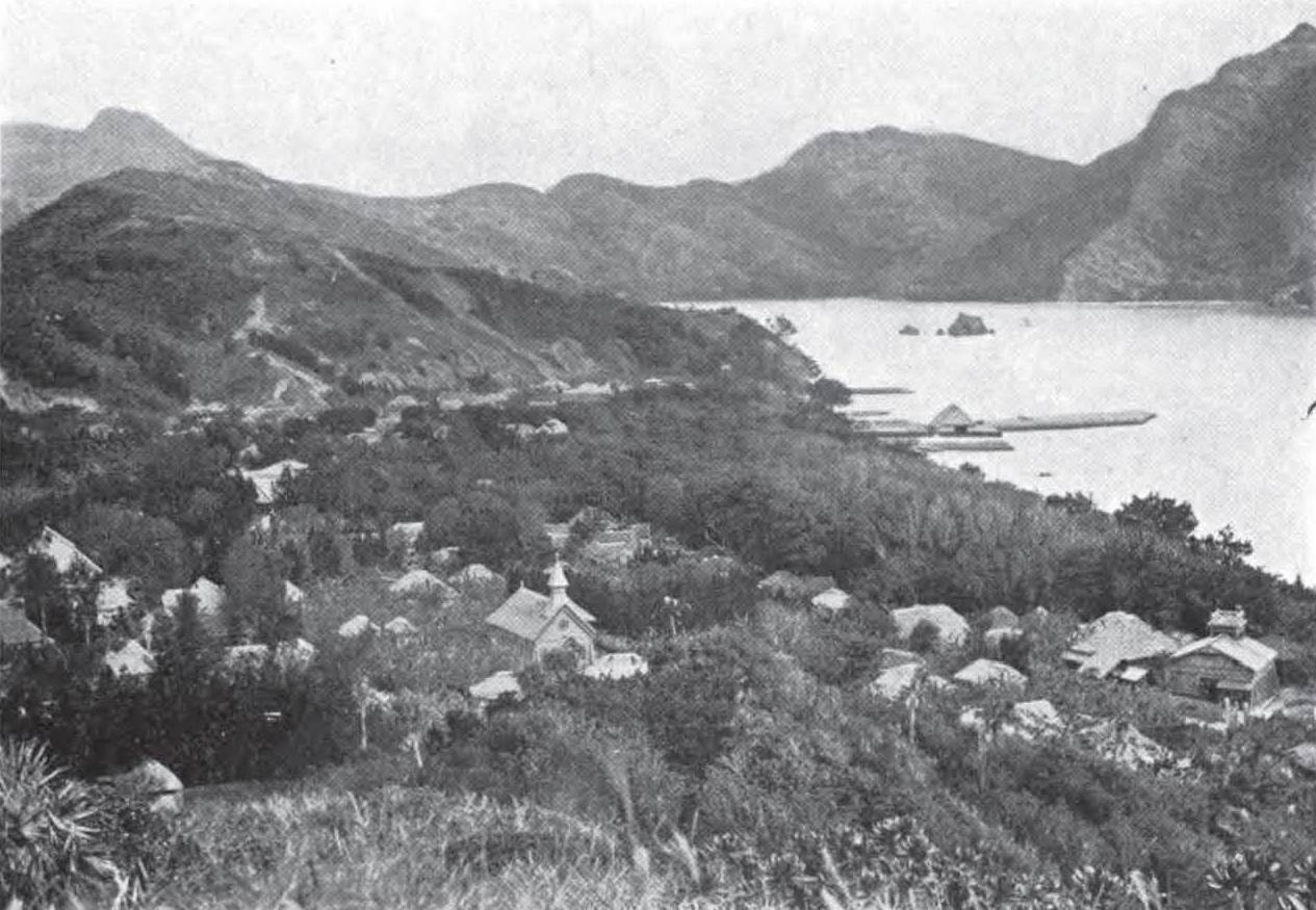 Bonin Islands. The Harbour.