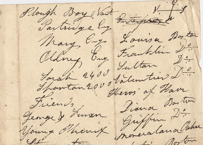 Note of September 1828