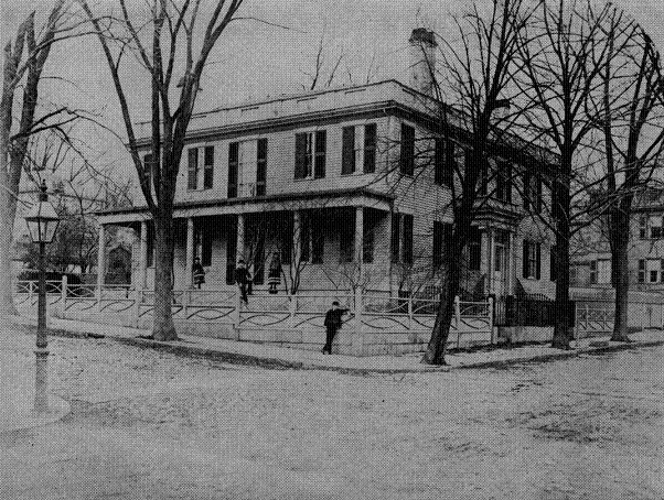 Edmund Gardner's house on Walnut and Sixth Streets, New Bedford