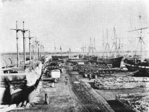 Merrill's Wharf Of The Past, 1870.